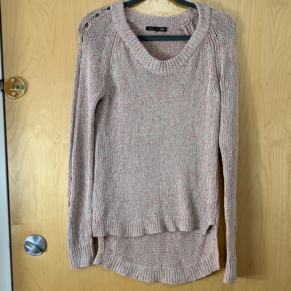Rag & Bone Pink High Low Slouchy sweater - Picture 3 of 12